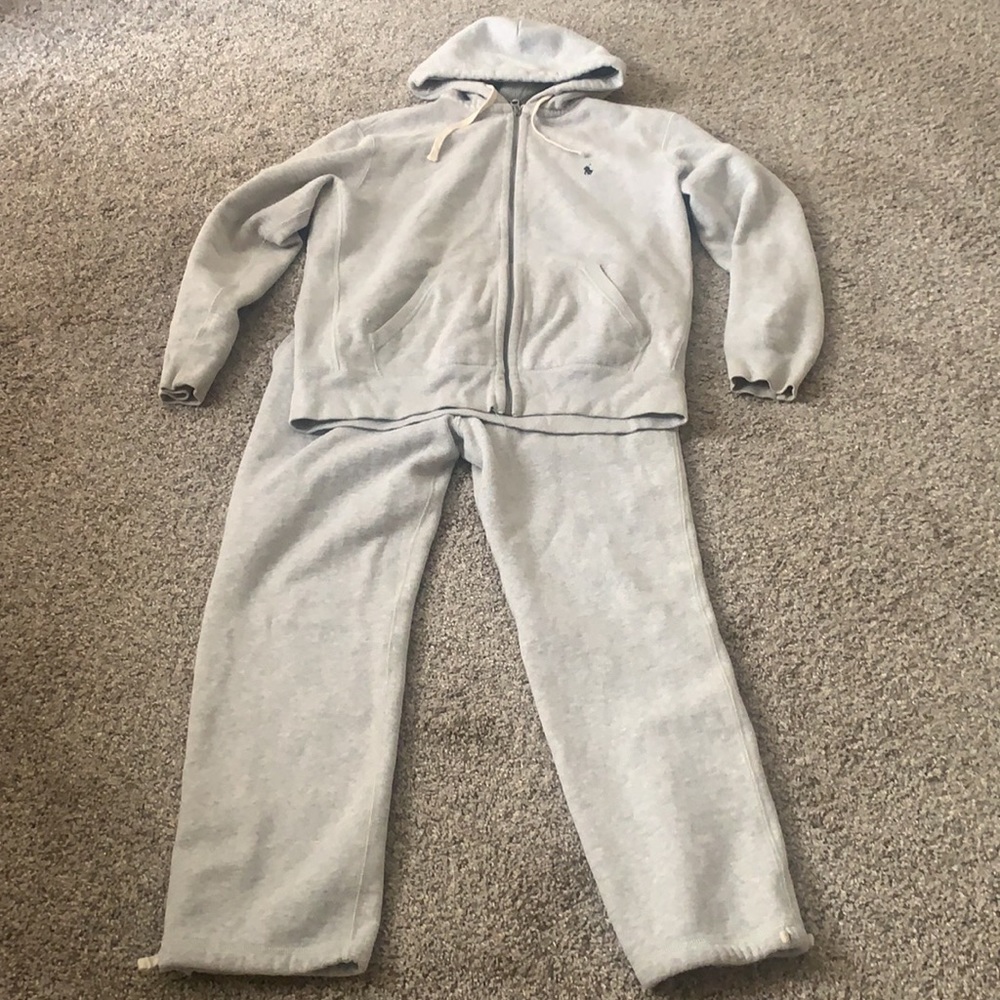 Polo by Ralph Lauren sweatpants and hoodie